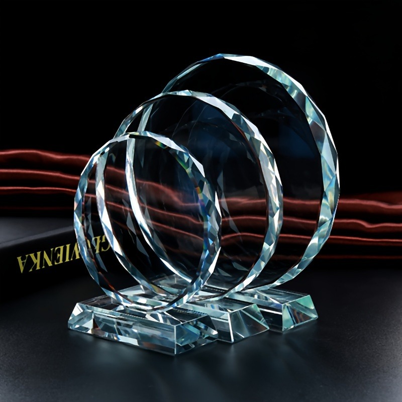 Custom Engraved Crystal Award Plaque